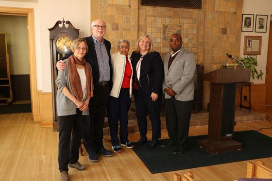 Emily Stone, Ron Irving, Gloria Hewitt, Gail Irving, and Edray Goins