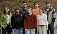 2008 Putnam competition winners with coaches