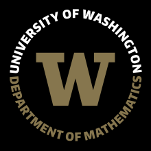 UW Math logo
