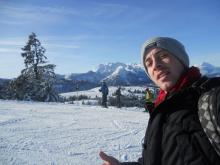 Throwback college photo of Stefan Steinerberger.