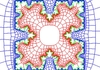 Zipper algorithm approximation of a snowflake fractal curve